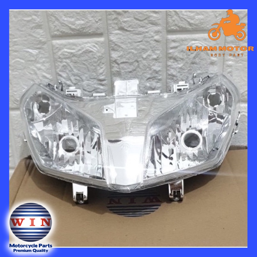 Lampu Depan Vario Techno 110 Karbu 2009 2010 2011 | reflektor headlamp WIN | head lamp light headlig