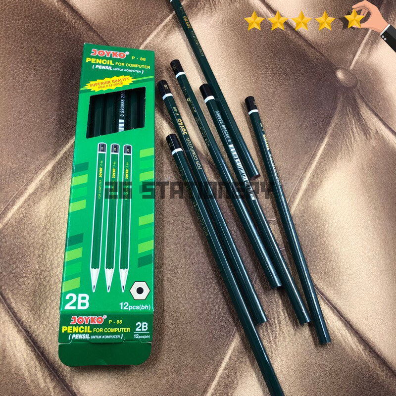 

Pensil Joyko 2B Hijau P-88