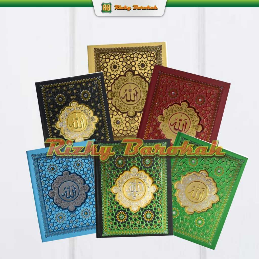 

Cover Yasin Poly laminating motif mozaik hanya cover