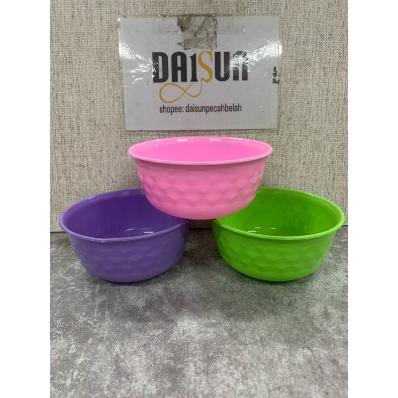 MANGKOK PLASTIK MEDIUM SERBAGUNA MANGKOK LUCU DS3316