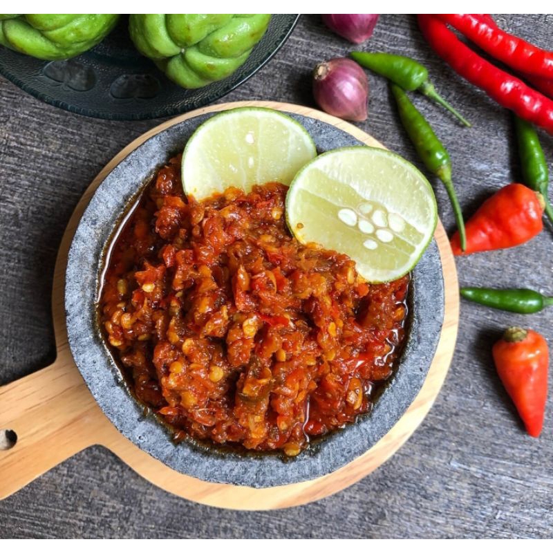 

Sambal Mercon Sambal Kemasan Botol 150ml