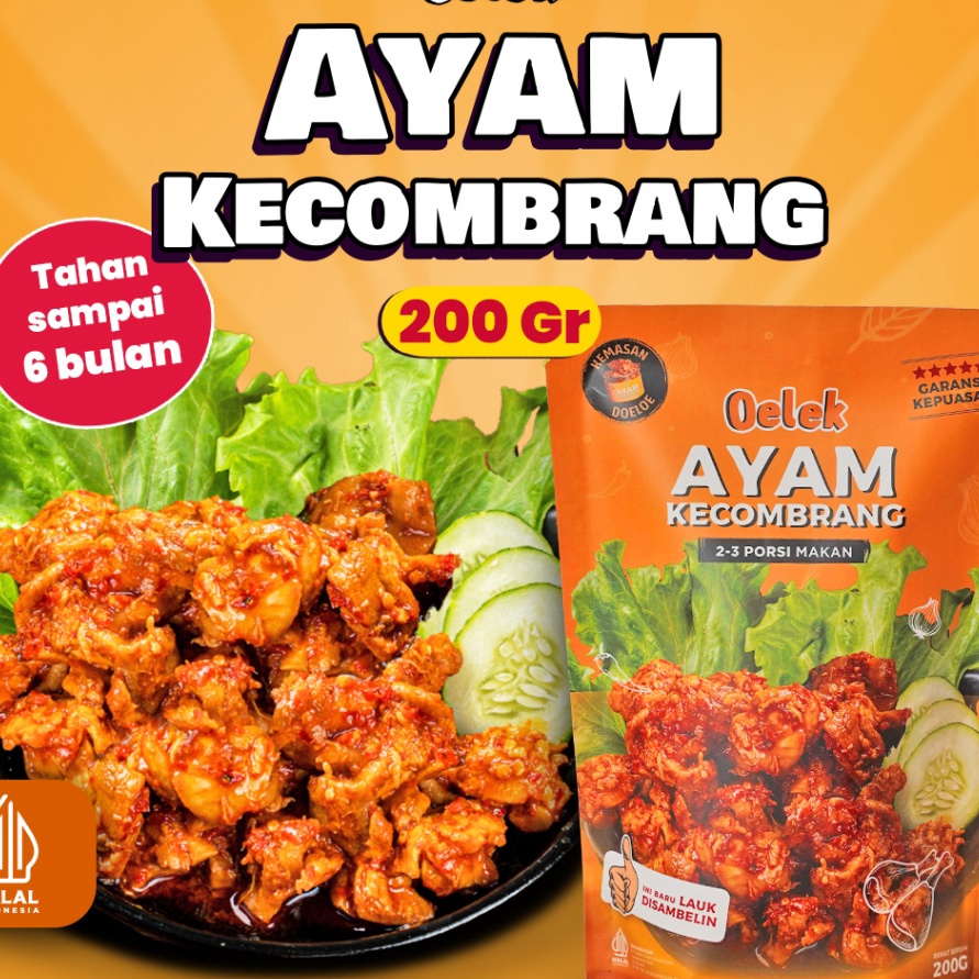 

D2289 Oelek Ayam Kecombrang Oelek Lauk Ayam Kecombrang Lauk Siap Saji
