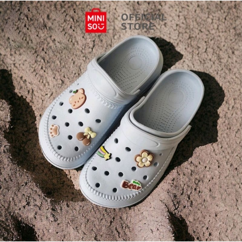 Miniso Men's Cushion Slippers Women's Cushion Slippers Miniso Slipper Miniso Sandal Miniso Sandal Wa