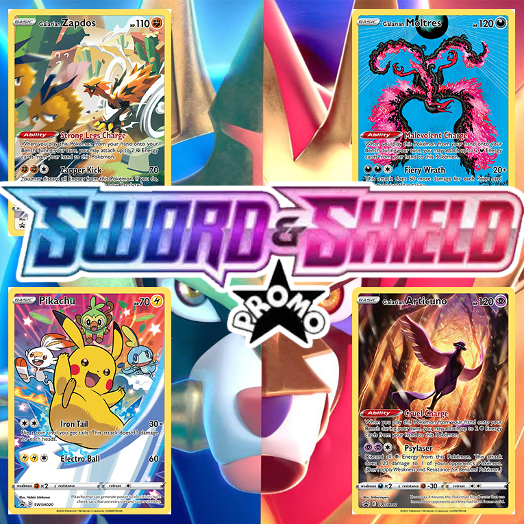 KARTU POKEMON TCG HOLOGRAM FULL ART - SWORD & SHIELD PROMO