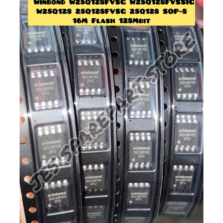 COD WINBOND W25Q128FVSG W25Q128FVSSIG W25Q128 25Q128FVSG 25Q128 SOP8 16M Flash 128Mbit