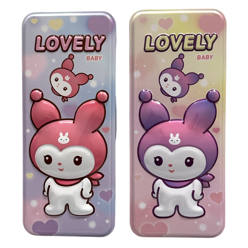 

Grosir Tempat Pensil kaleng Kuromi 2 Susun