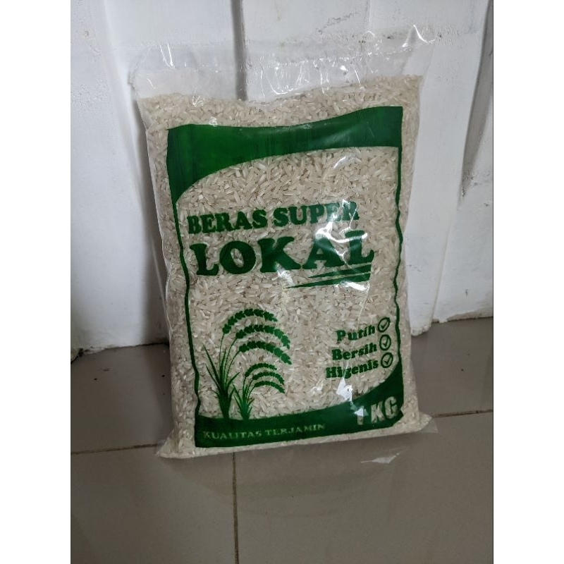 

Beras lokal premium asli petani jamin pulen tanpa pengawet higienis 1 kg