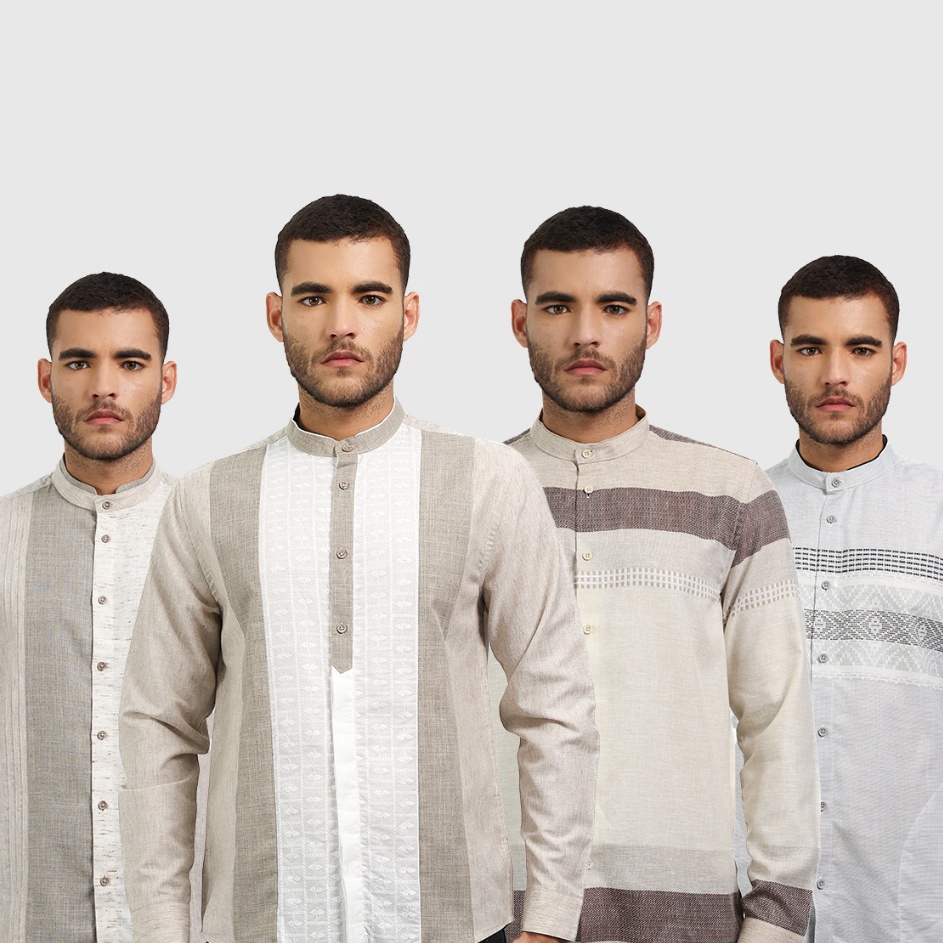 COD NEWPRODUCT MOC Baju Koko Lengan Panjang Pria Collection 2