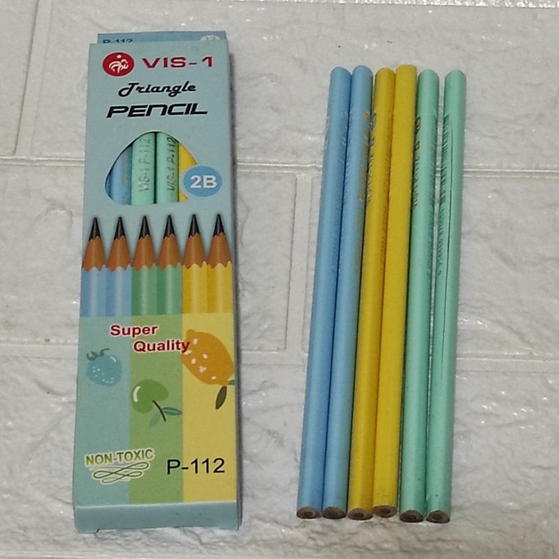 

(1 Lusin Pensil) Pensil 2B Motif Lucu - Pensil 2B Segitiga - 2B Pencil - Pensil Buat Belajar Menulis (12 Buah pensil)