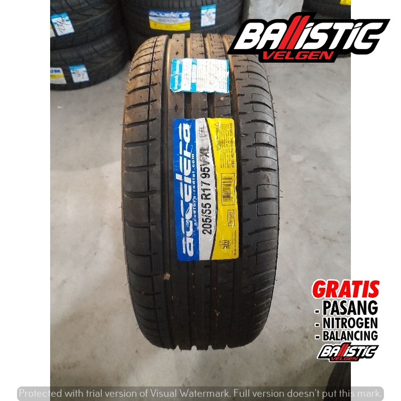 BAN MOBIL UKRUANG 205 55 R17 BAN MOBIL TUBLES BUKAN BAN LUAR MOBIL 205/55 R17