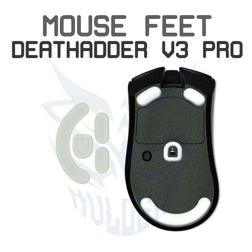 Mouse Feet ICE Glide RAZER Deathadder V3 PRO - Mousefeet Skates PTFE