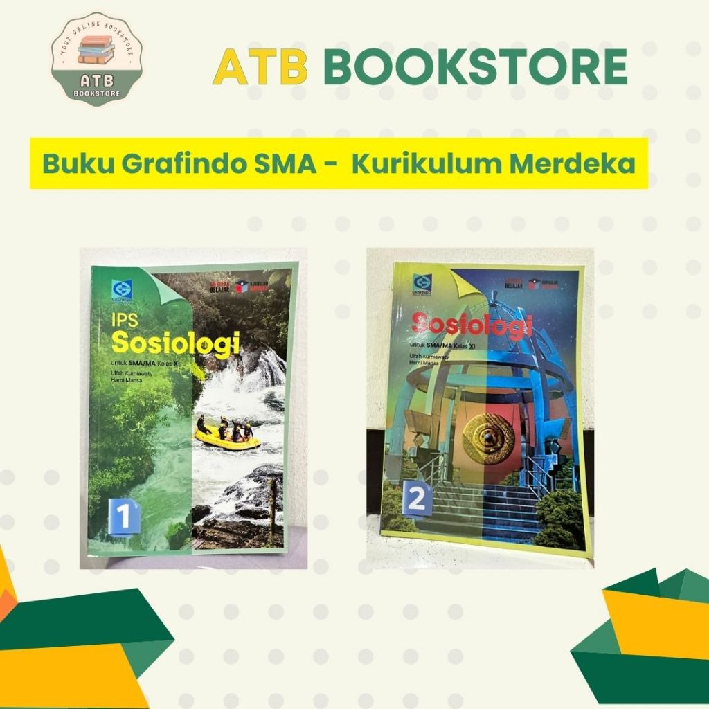 Buku Sosiologi Kelas 10, 11, 12 SMA/MA Kurikulum Merdeka - GRAFINDO