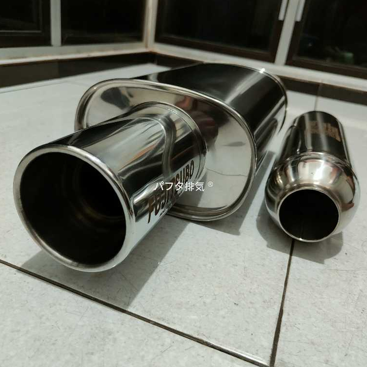 Knalpot Mobil Fujitsubo Plus Resonator Original Pavta Bass Bulat