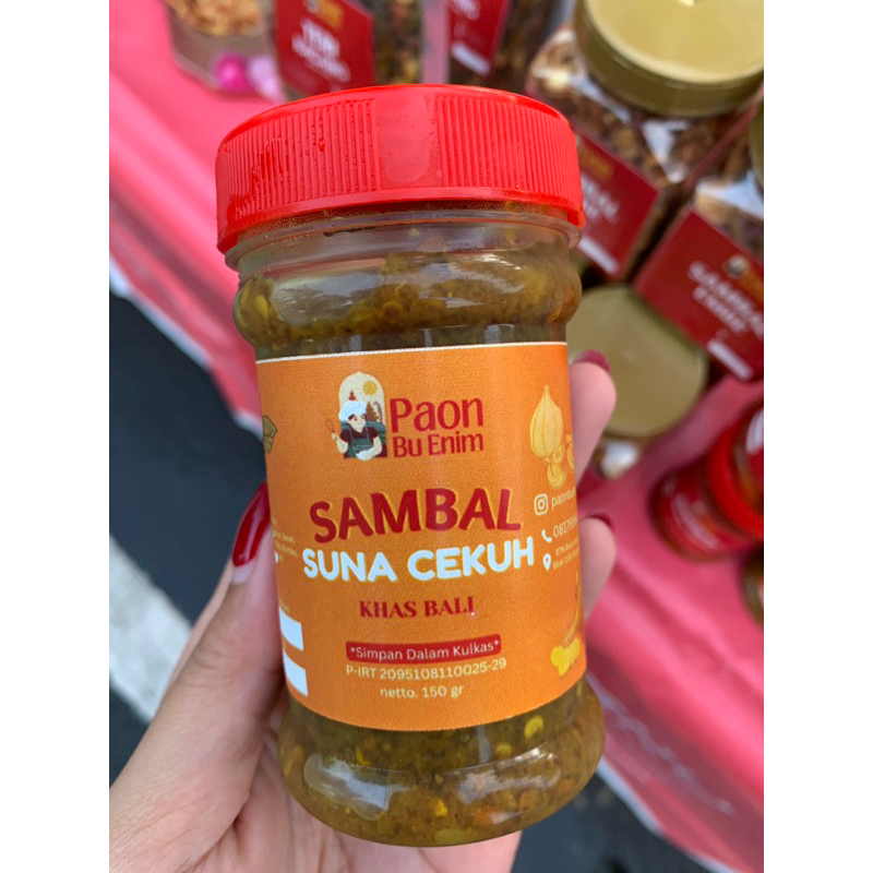 

SAMBAL SUNA CEKUH KHAS BALI PAON BU ENIM