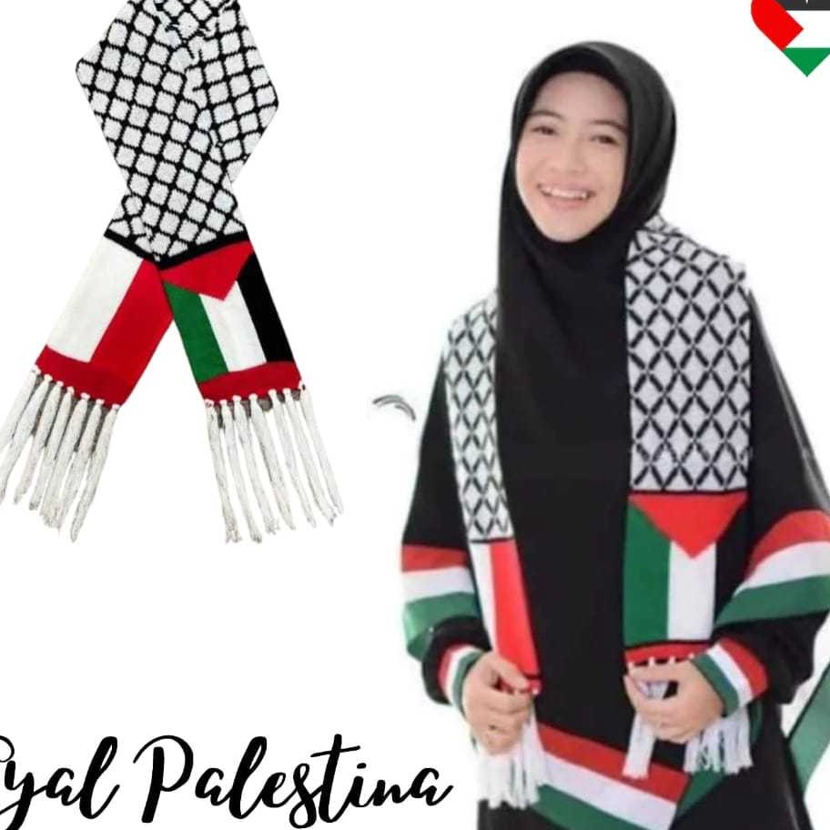 Penjualan TerbaikCOD Terbaru Dan Terlaris Syal Palestina  Syal Palestine  Scarf Palestine Digital Te