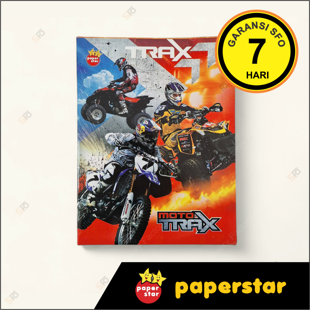 

Buku Tulis isi 58 - Paper Star - SFO Semarang Official