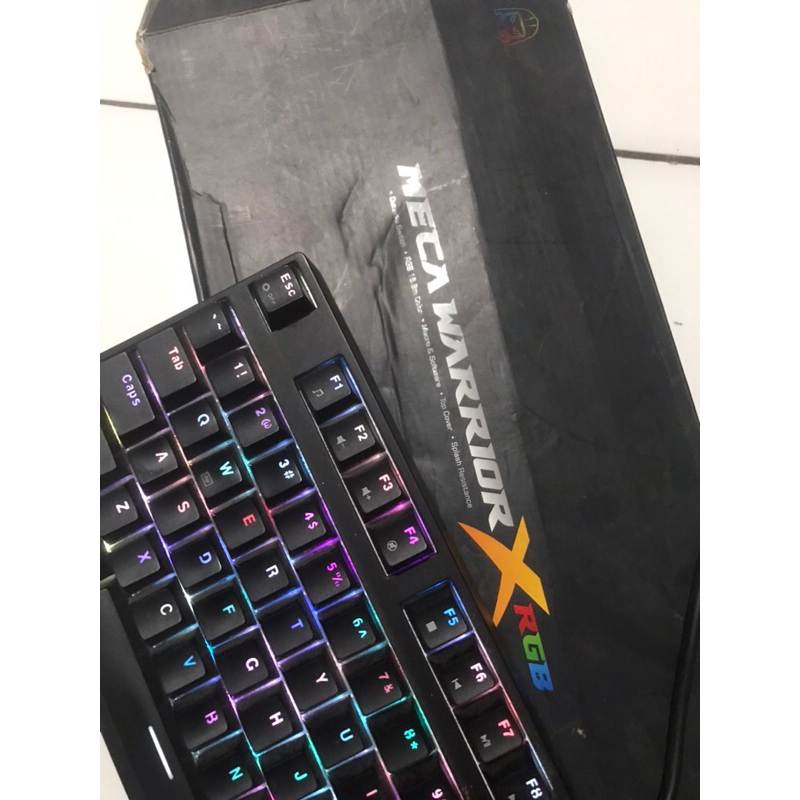 Keyboard meca warrior X RGB Second