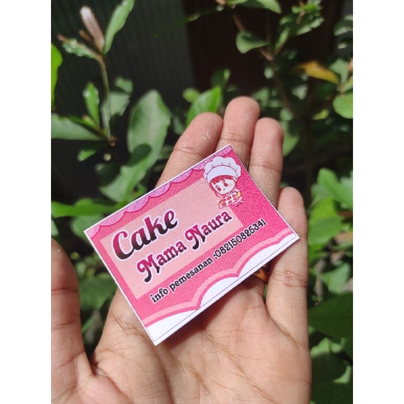 

Stiker makanan Termurah tanpa Desain isi 105lembar