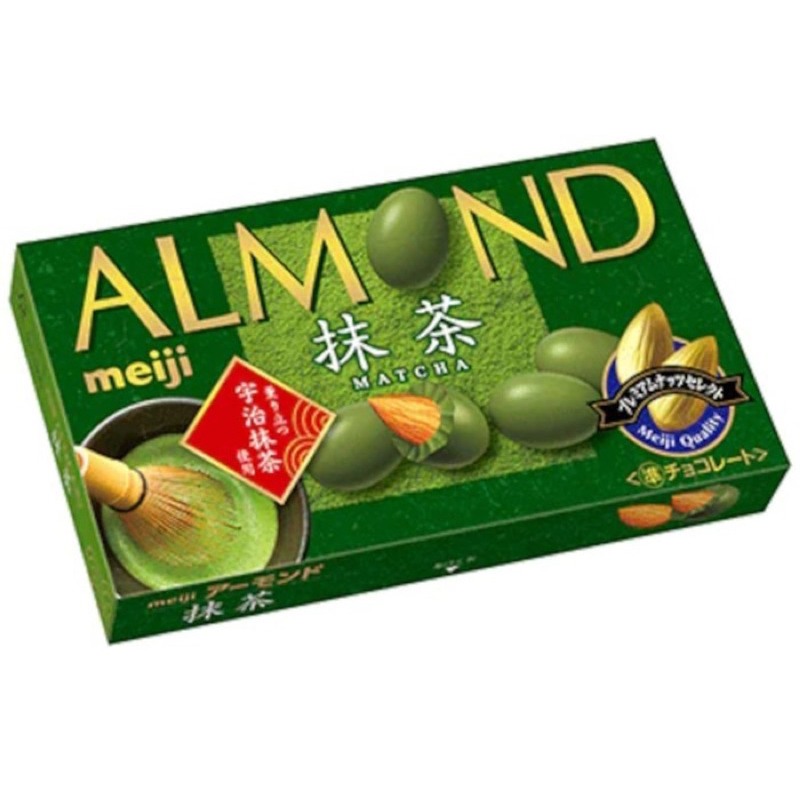 

Meiji Almond Matcha Chocolate