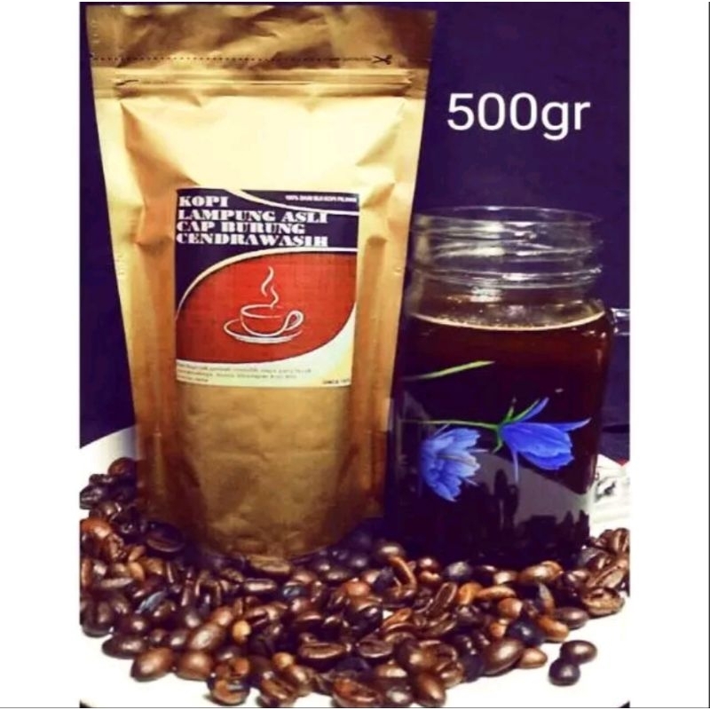 

500 gr Kopi Bubuk dan Biji Kopi Robusta Lampung Premium Coffe