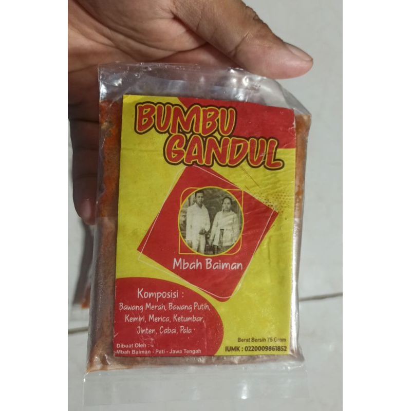 

Bumbu Gandul Legend Khas Pati Mbah Baiman