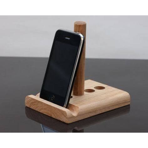 Stand HP Unik Minimalis Kayu Jati