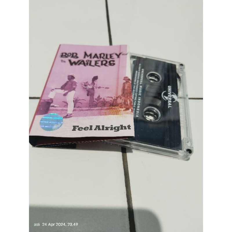 kaset pita bob marley and the wailers / feel alright