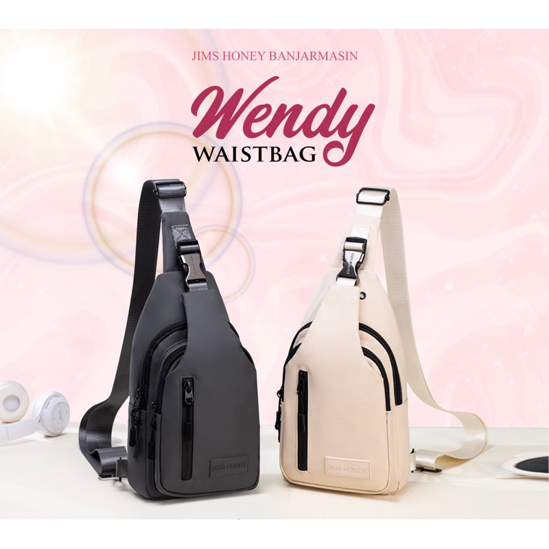 WENDY WAIST BAG UNISEX TAS PRIA WANITA JIMSHONEY BANJARMASIN