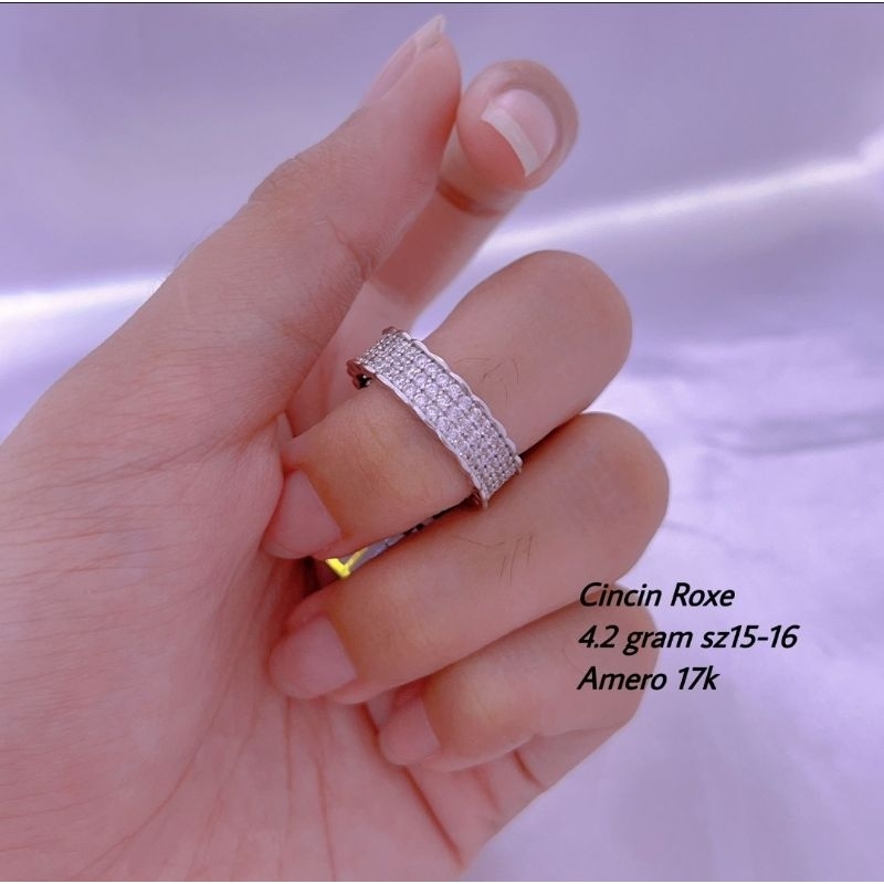 CEK DESKRIPSI || Cincin Roxe Lebar Mp