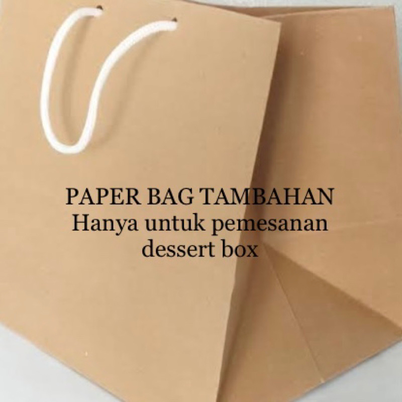 

PAPER BAG TAMBAHAN (Baca Deskripsi)