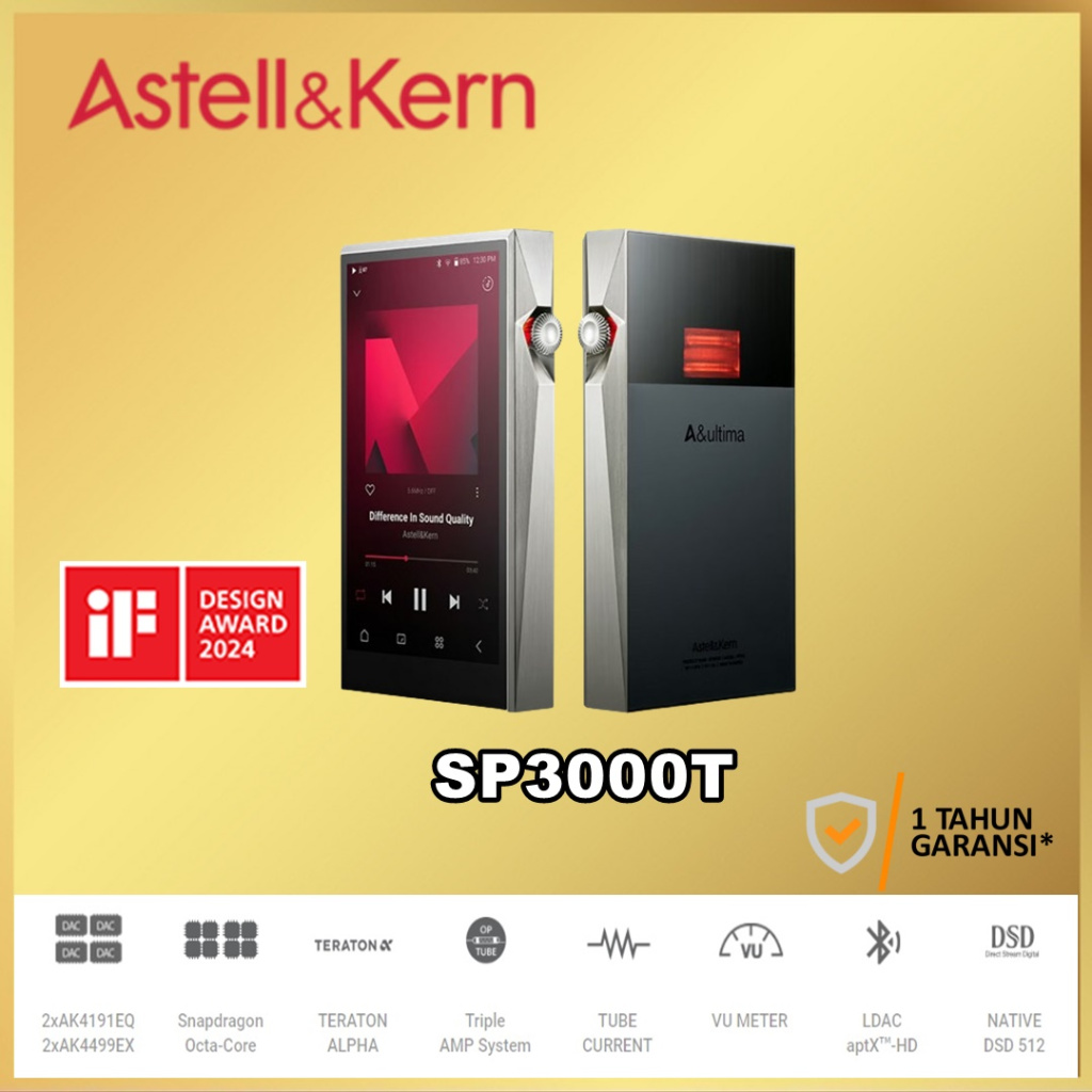 Astell & Kern A&ultima AK SP3000T SP3000 T SP 3000 SP 3000T DAP Music Player Vacum Tube Digital Audi