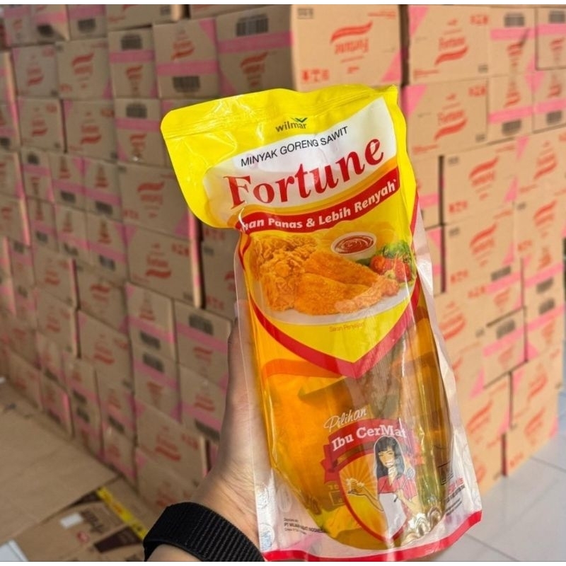 

Minyak Fortune 1L Minyak goreng fortune