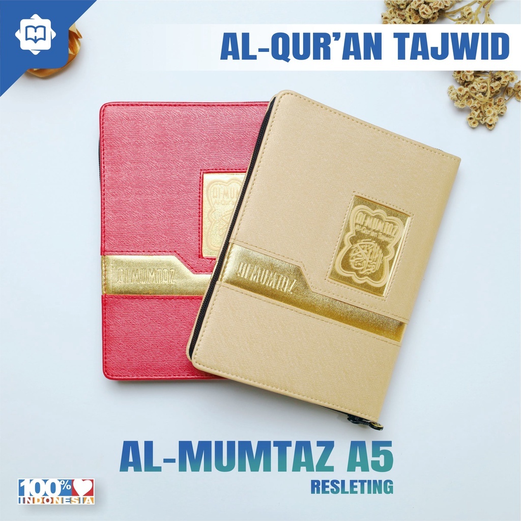 AlQuran Al Mumtaz A5 Resleting Tajwid Warna Halim Quran