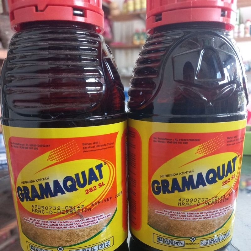 Herbisida Gramaquat 282 SL Kemasan 400 Ml