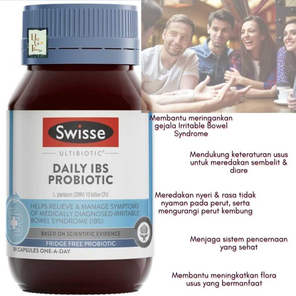 Swisse Ultibiotic Daily IBS Probiotic