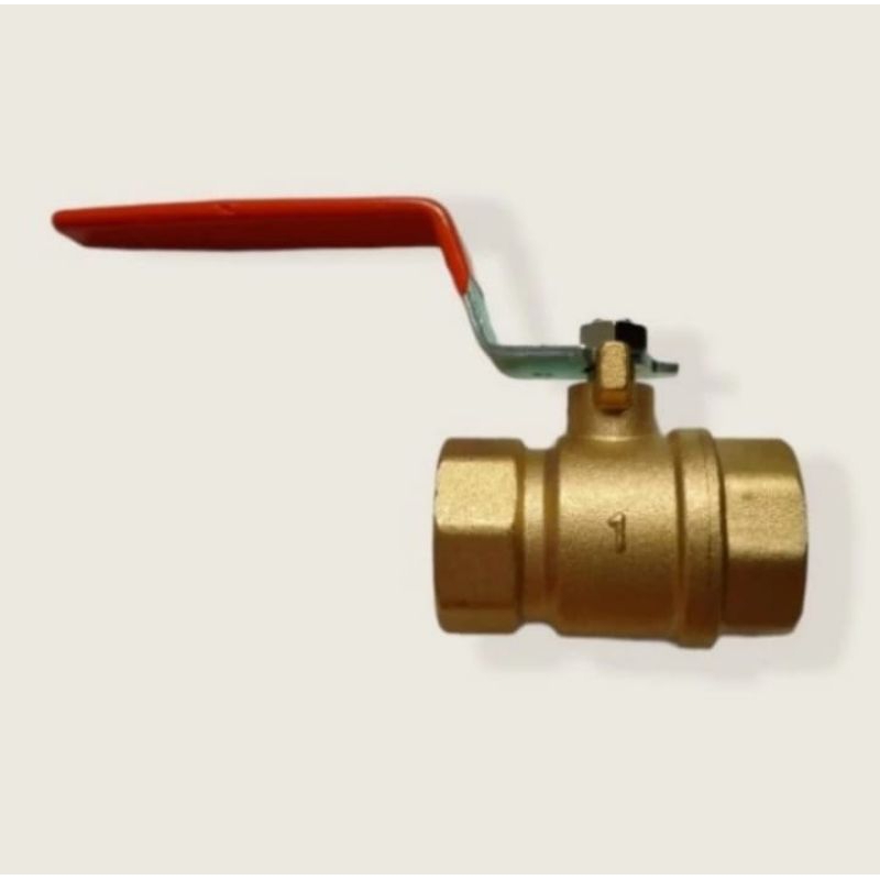 BALL VALVE STOP KERAN / KRAN KUNINGAN 1" KITZ