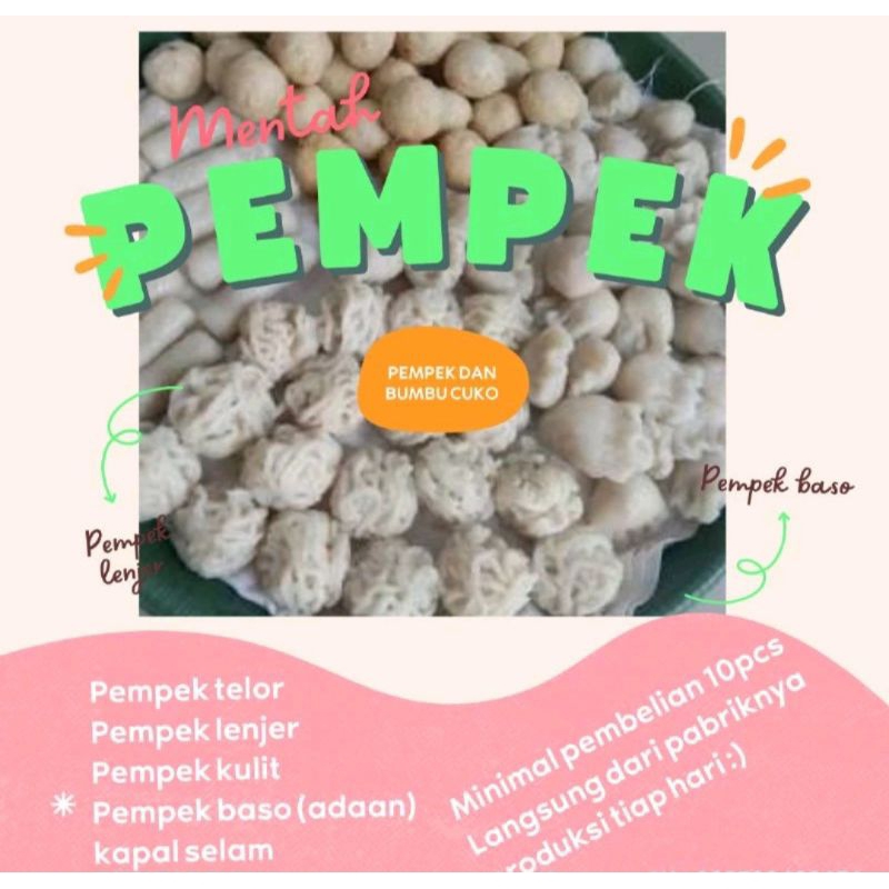 

pempek siap goreng