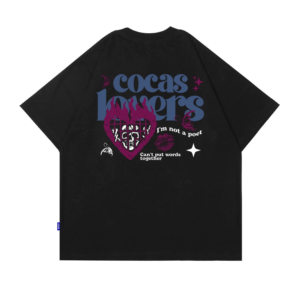 Cocas Kaos Original Lovers Oversize Cotton 24s