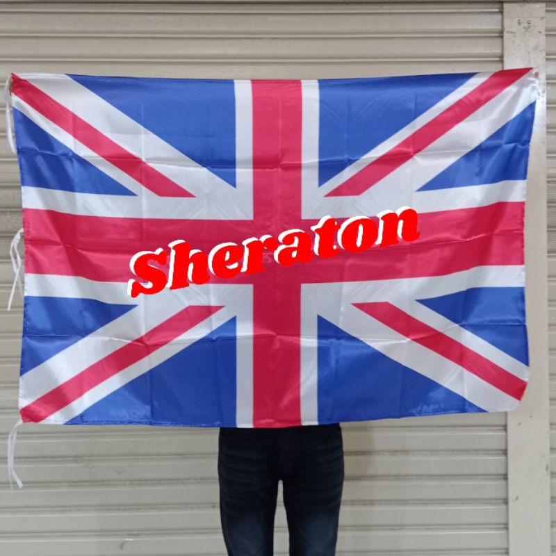 

bendera negara INGGRIS RAYA/bendera UNITED KINGDOM UK. 90cm x 135cm