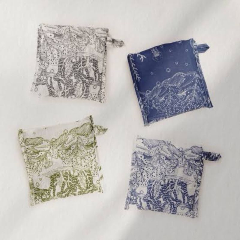 Benang Jarum Foldable Bag - Green