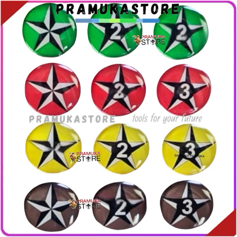 Bijian Pin Bintang tahunan pramuka | Pin Pramuka | Bintang tahunan resin | Pin peniti