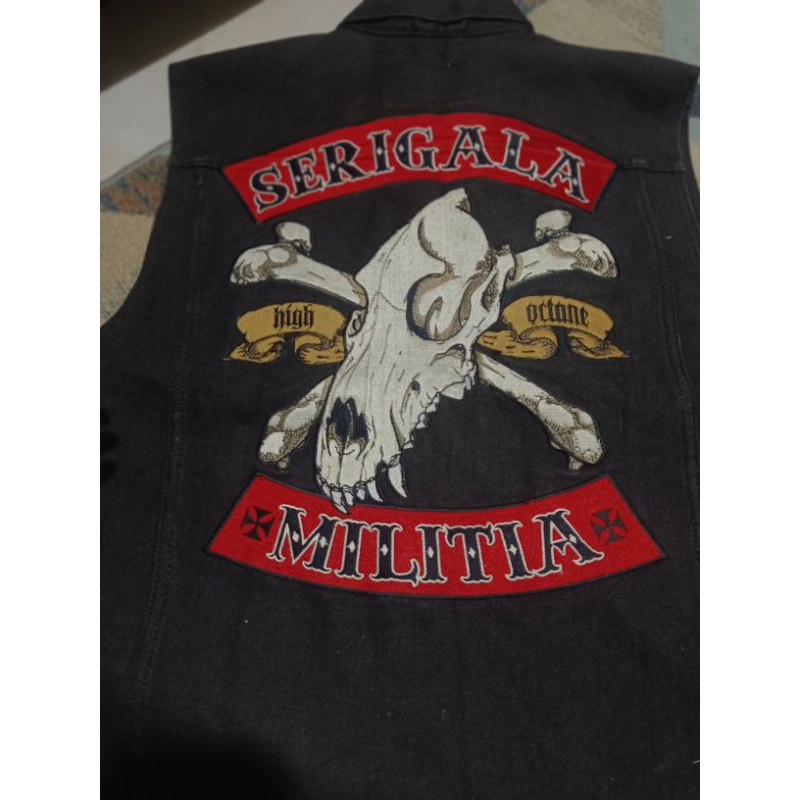 VEST SERINGAI - SERIGALA MILITIA