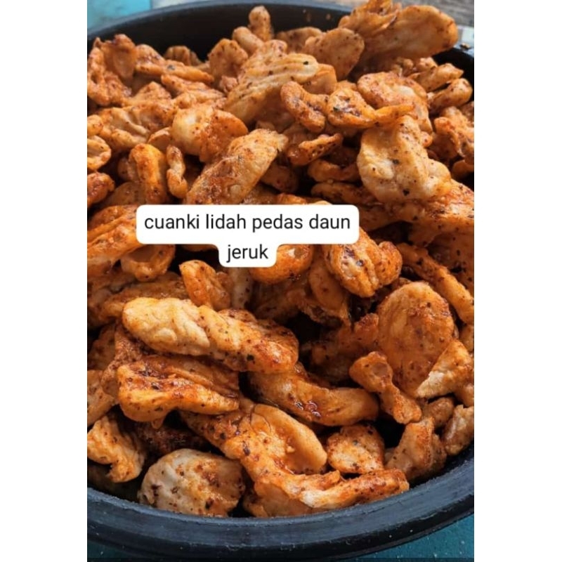 

Cuanki lidah pedas daun jeruk 400gr