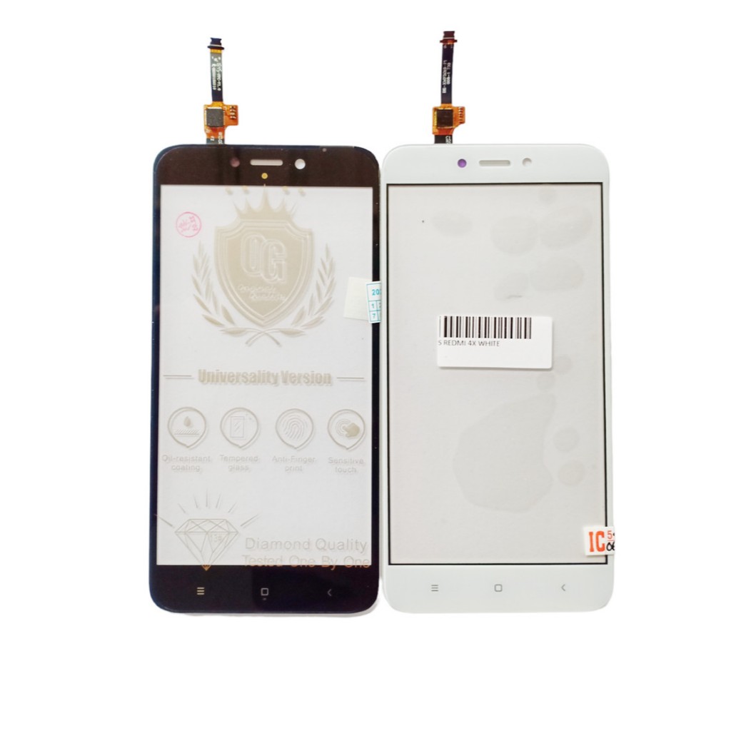 Touchscreen Xiaomi Redmi 4X Layar Sentuh HP Xiaomi Redmi 4X Kaca - Hitam