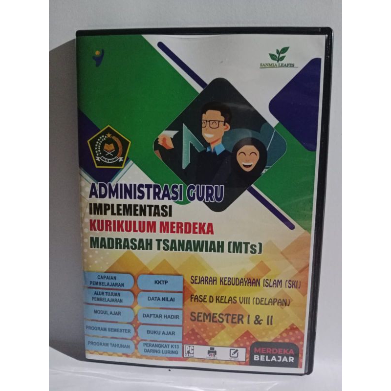 

CD ADMINISTRASI GURU IMPLEMENTASI KURIKULUM MERDEKA MATA PELAJARAN (SKI KLS 8) 2 SEMESTER