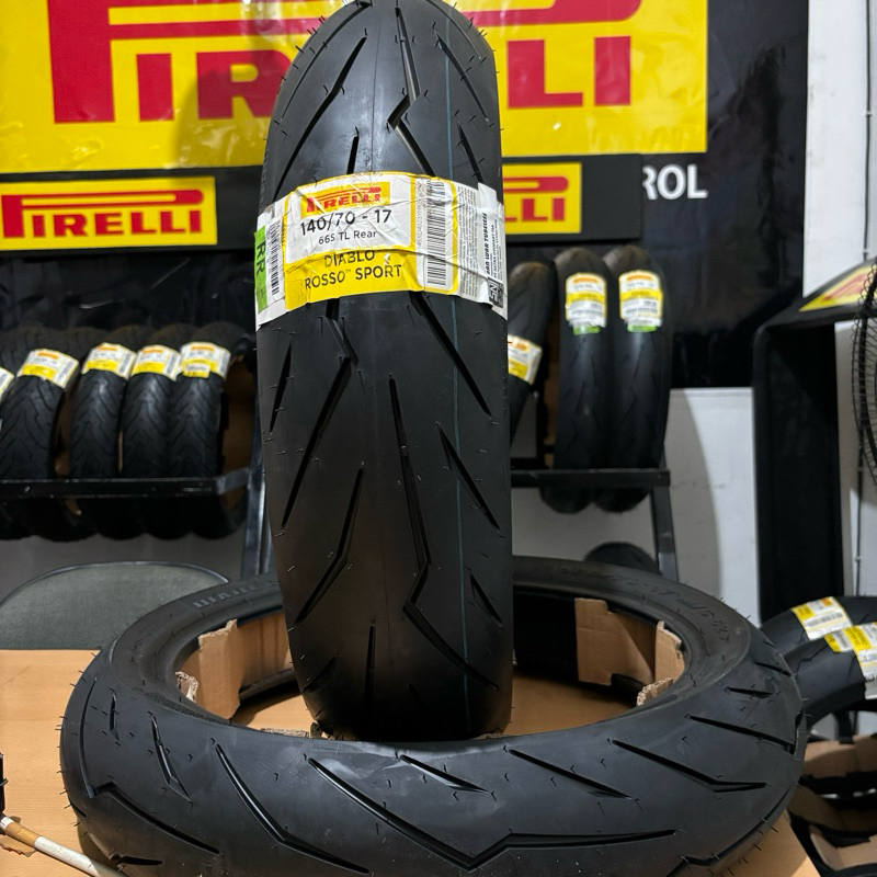 DIABLO ROSSO SPORT 140/70-17 / BAN MOTOR PIRELLI DIABLO ROSSO SPORT 140/70 ring 17