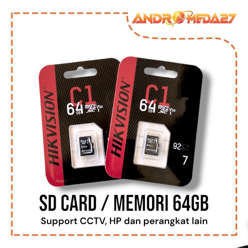 Memori Card 64GB SD Card 64GB
