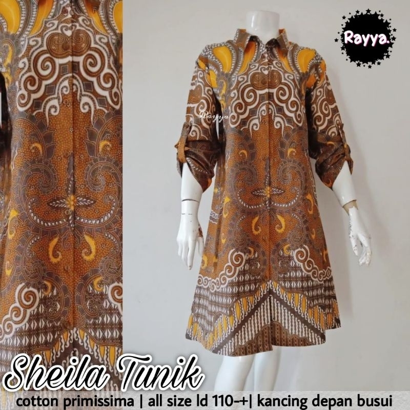Tunik batik sheila ori Rayya batik