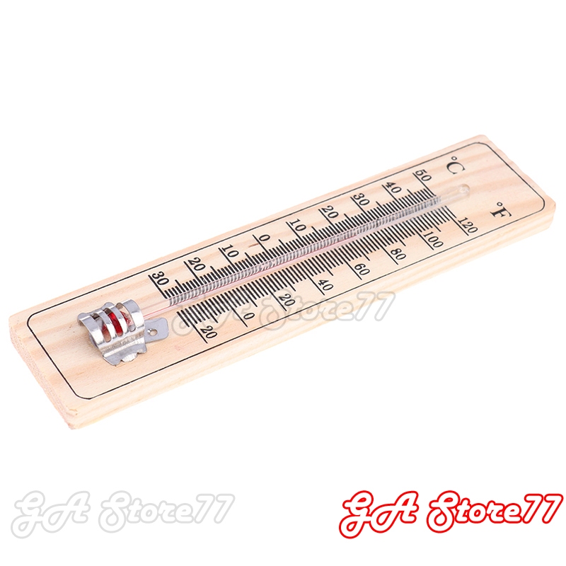Termometer Kayu / Alat Ukur Suhu  / Thermometer Ruang / Ruangan Murah untuk Dindin / Mesin Penetas T