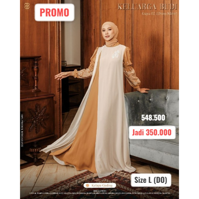 PROMO DRESS KELUARGA BUDI II ORIGINAL BY PUAN